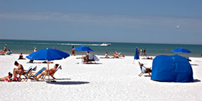 Cabana and umbrella rentals on Clearwater Beach image