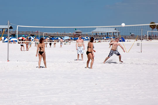 Clearwater Beach Volleyball image