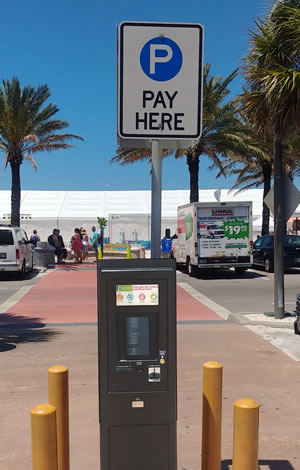 Parking kiosk image