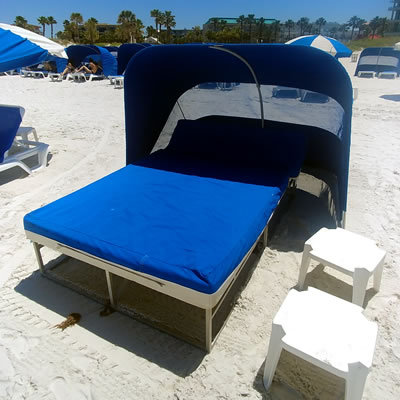 Luxury Bed with Deluxe Cabana image